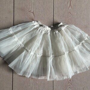 Mini A-Line Petticoat - 4 Layers Glass Yarn with Cotton Lining